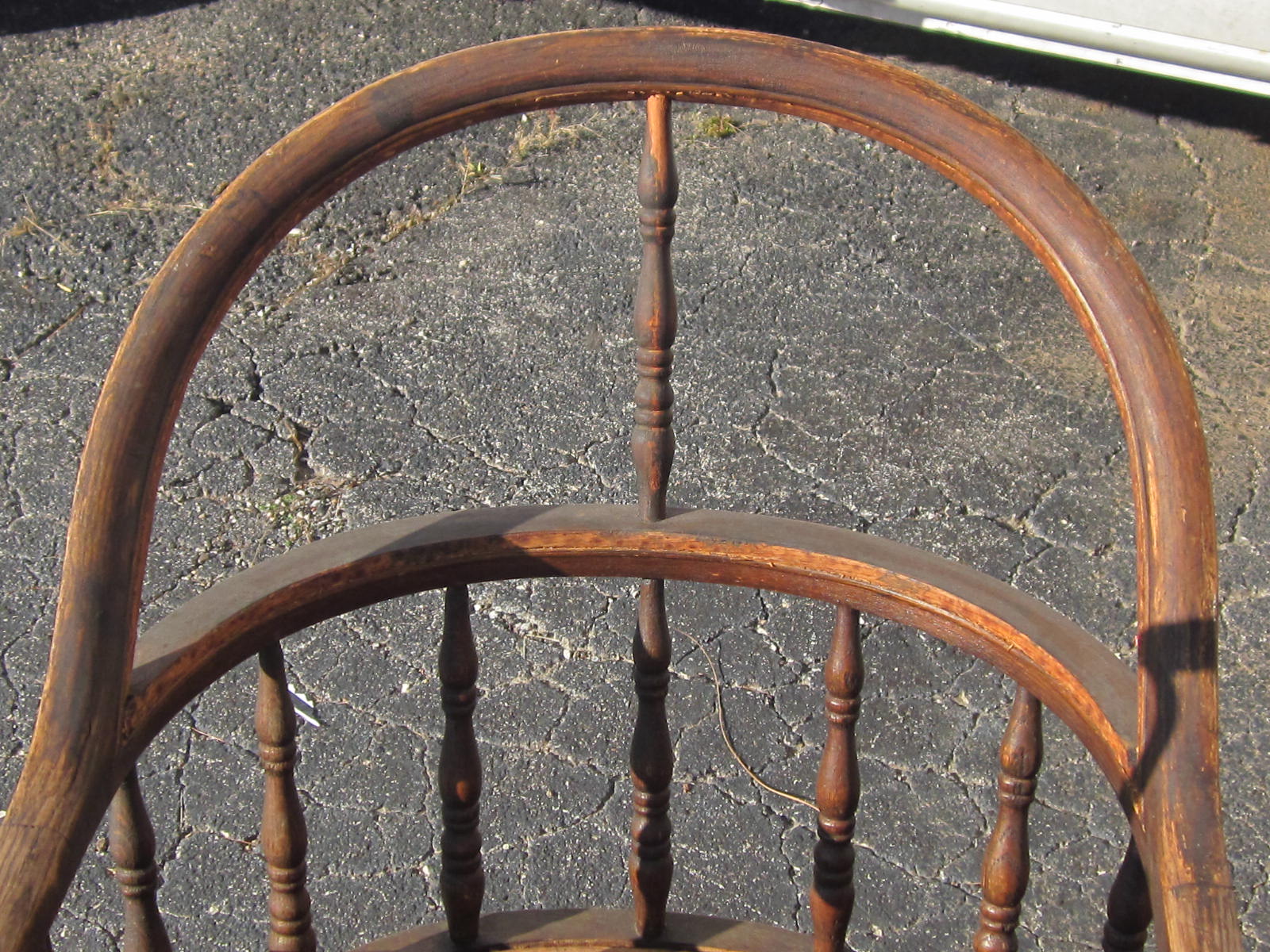 Antique Hand Crank & Chain Driven Wheelchair / Unique & Unusual